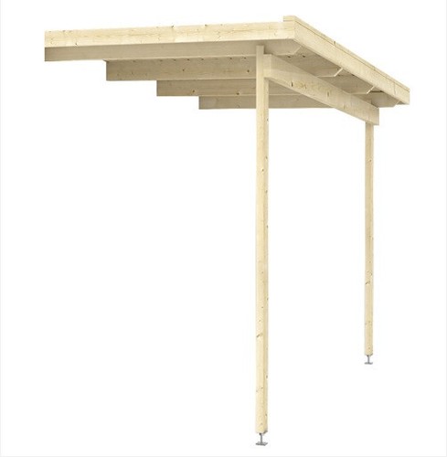 Schleppdach unterstand holz - schleppdach,