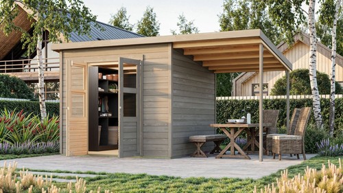 Gartenhaus holz 14mm - gartenhaus,
