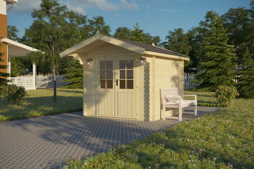 Gartenhaus blockhaus - gartenhaus,