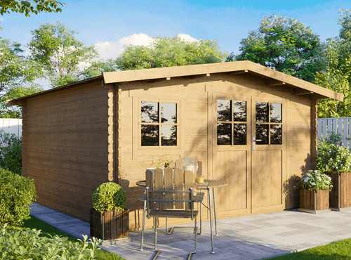 Gartenhaus 4x4m holz - gartenhaus,