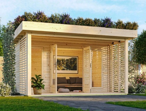 Gartenhaus holz 38mm - holz,