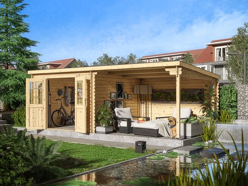 Woodtex gartenhaus blockhaus - woodtex,
