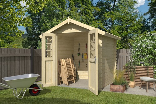 Gartenhaus holz 28mm morava - gartenhaus,
