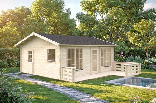 Gartenhaus blockhaus - gartenhaus,