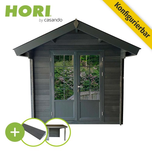 Hori wpc gartenhaus 28mm - gartenhaus,