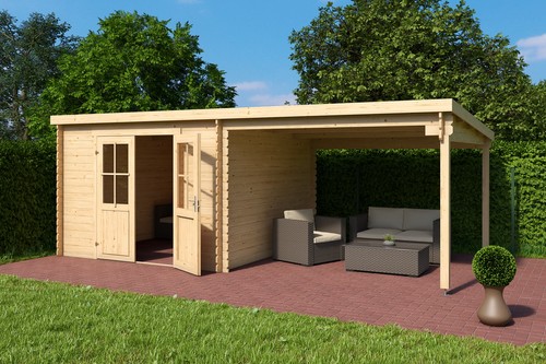 Gartenhaus holz 28mm lennox - gartenhaus,