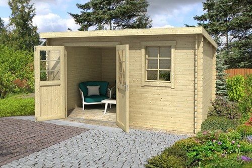 Gartenhaus blockhaus holzhaus - gartenhaus,