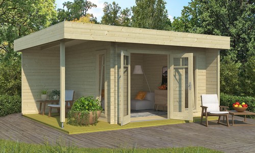Gartenhaus holz 40mm florian - holz,
