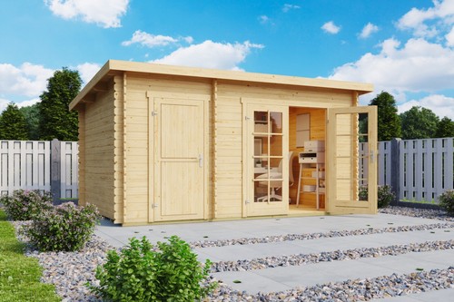 Gartenhaus blockhaus holzhaus - gartenhaus,