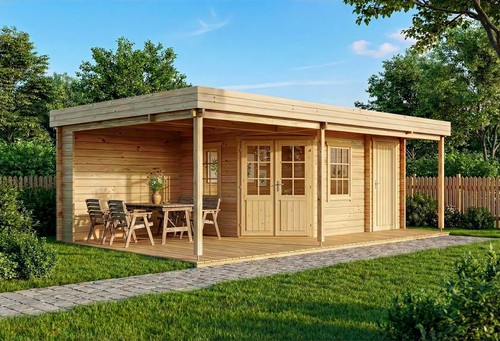 Alpholz gartenhaus fichte holz - gartenhaus,