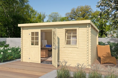 Gartenhaus holz 40mm amira 275 - gartenhaus,