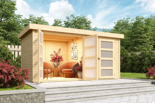 Gartenhaus holz 19mm - holz,