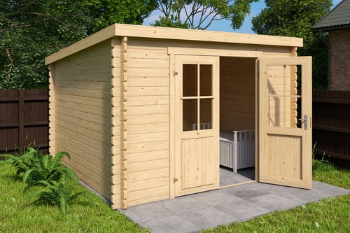Gartenhaus holz 40mm blockhaus - 40mm,