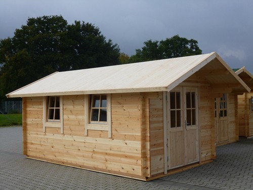 Gartenhaus 00x5 00m 45mm mit - 45mm,