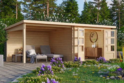 Gartenhaus holz 28mm - holz,