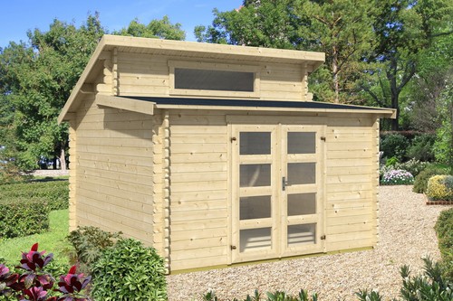 Gartenhaus holz 40mm - holz, mattis