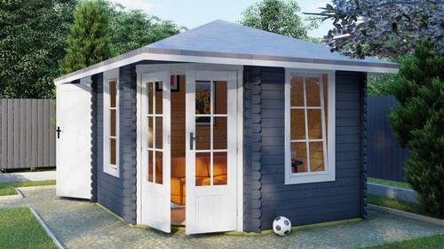Gartenhaus holz blockhaus - gartenhaus,